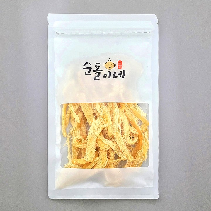 순돌이네 땅콩버터 오징어채, 100g, 1개