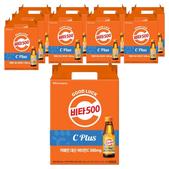 비타500 칼슘 음료, 100ml, 200개
