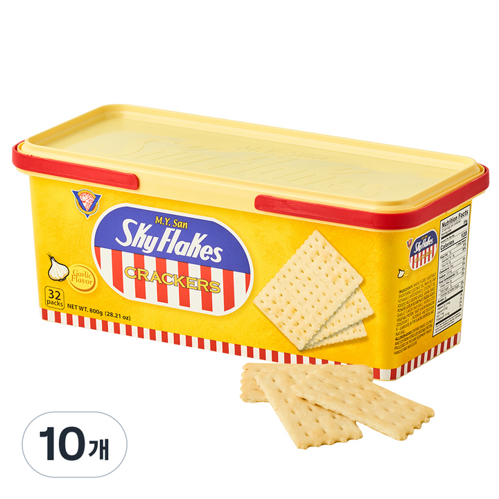 마이산 스카이 플레이크 마늘맛 32p, 800g, 10개