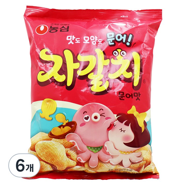 자갈치, 90g, 6개