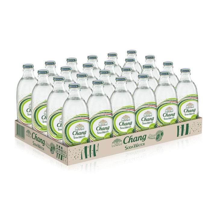 창 소다 라임향 탄산음료, 325ml, 24개