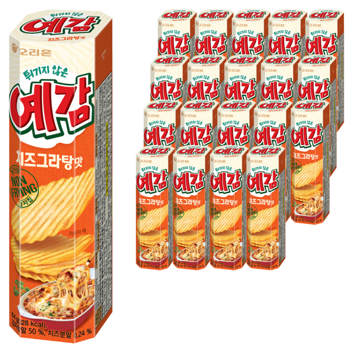 오리온 예감 치즈그라탕, 64g, 20개