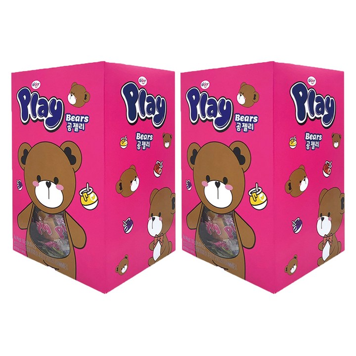 알도르플레이 베어 젤리 100개입, 700g, 2개