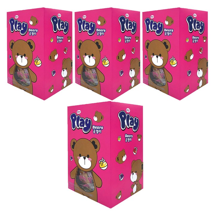 알도르플레이 베어 젤리 100개입, 700g, 4개