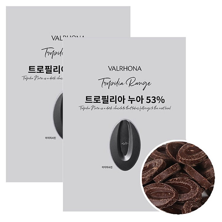 발로나 트로필리아 누아, 500g, 2개