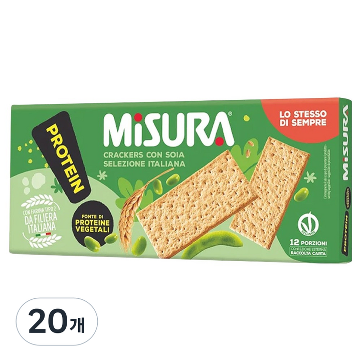 미주라 소이아 크래커, 400g, 20개
