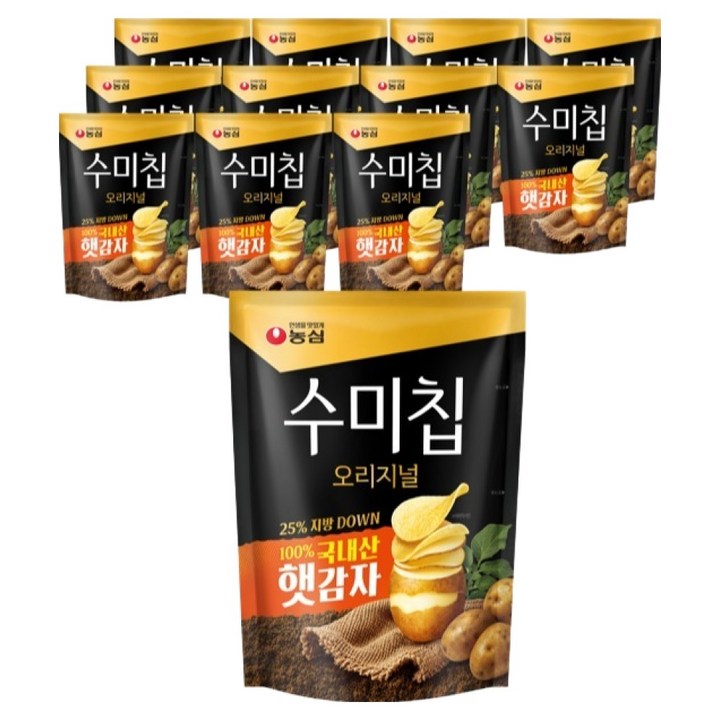 수미칩 오리지널, 85g, 12개