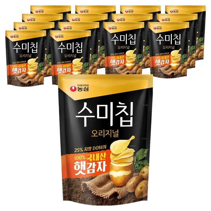 수미칩 오리지널, 85g, 15개