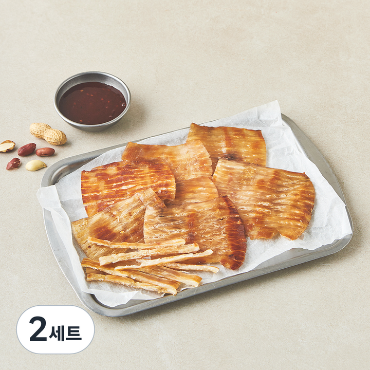 리프레쉬 촉촉 전기구이 몸통오징어 200g 6~10마리 + 만선특제소스 20g 세트, 2세트, 220g