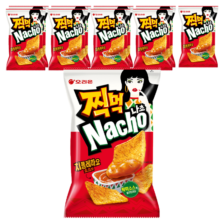 오리온 찍먹 나쵸 치폴레마요소스맛, 84g, 10개