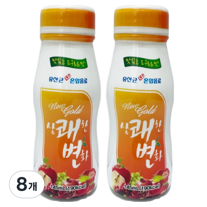 상쾌한변화 뉴골드, 145ml, 8개