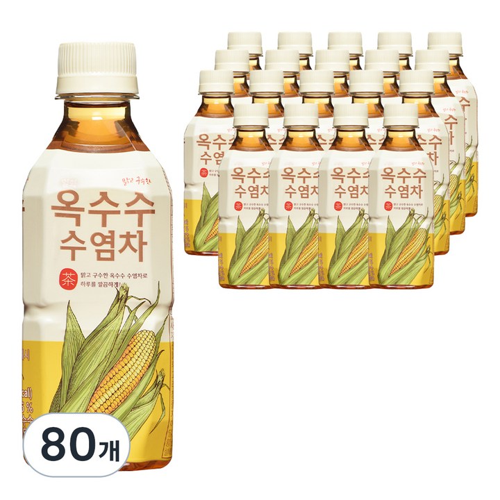 일화 옥수수 수염차, 80개, 340ml