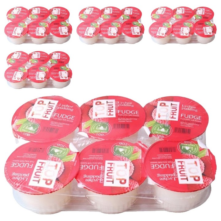 탑플룻 리치푸딩 6p, 690g, 5개