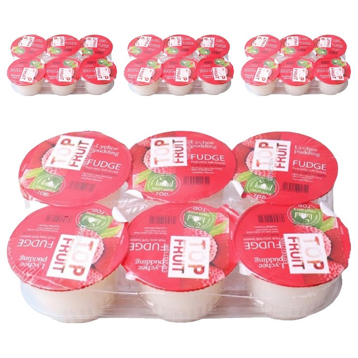 탑플룻 리치푸딩 6p, 690g, 4개