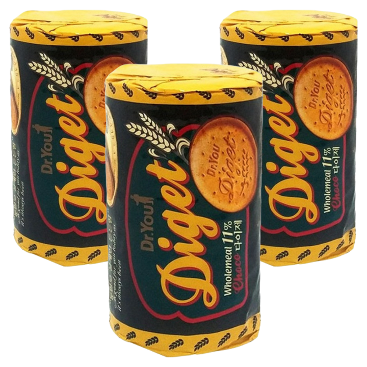 닥터유 다이제 초코, 225g, 3개
