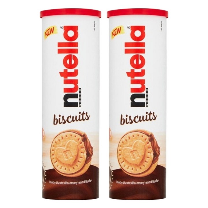 누텔라 비스킷, 166g, 2개