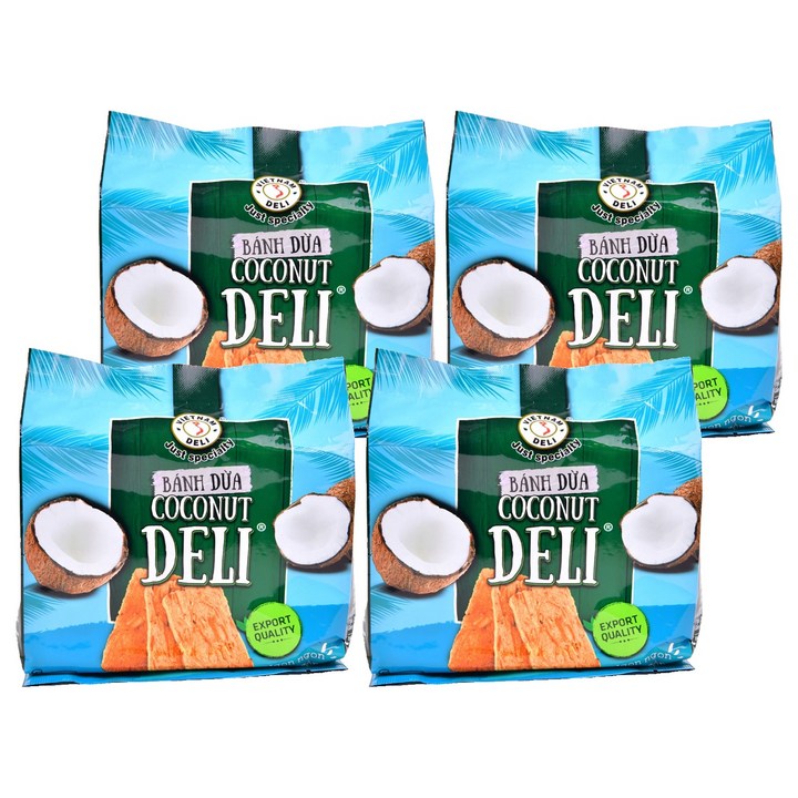 베트남델리 반두아 코코넛 델리 비스킷, 150g, 4개