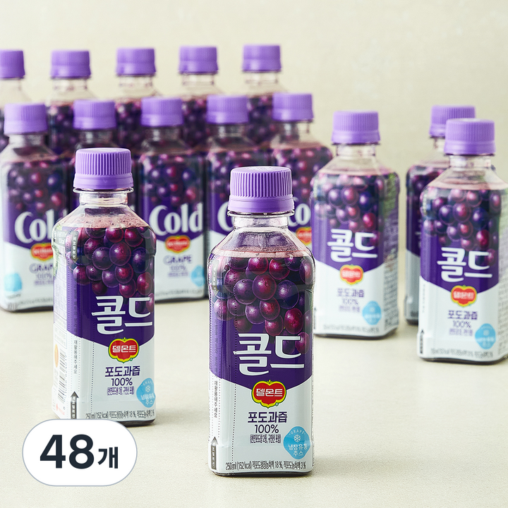델몬트콜드100% 포도, 48개, 250ml