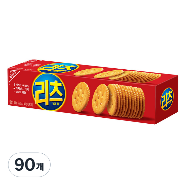 리츠 크래커, 80g, 90개
