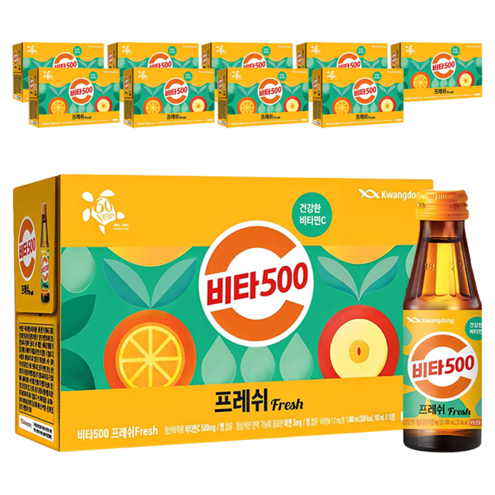 비타500 프레쉬, 100ml, 100개