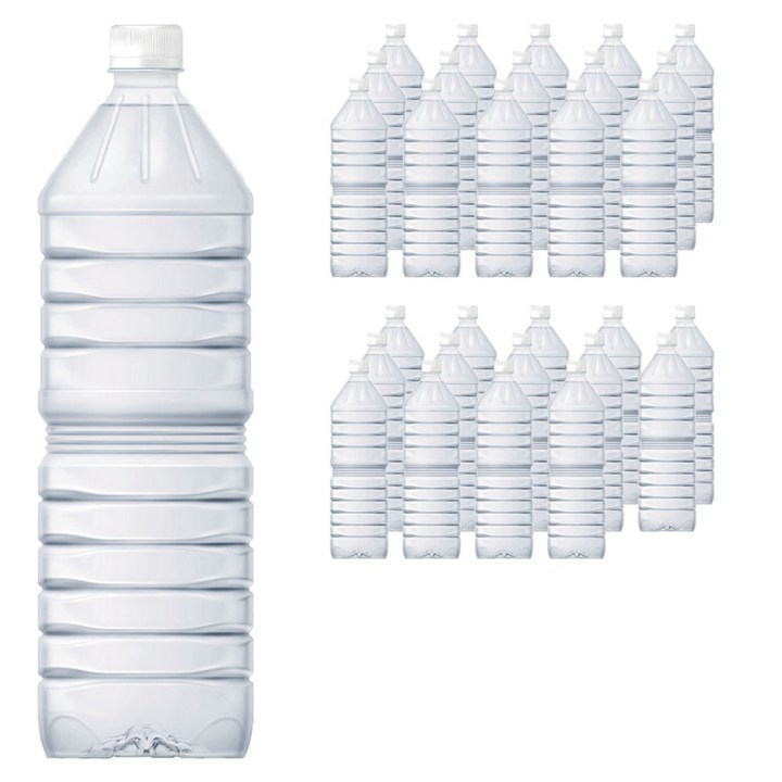 지리산 물하나 ECO 생수, 2L, 36개