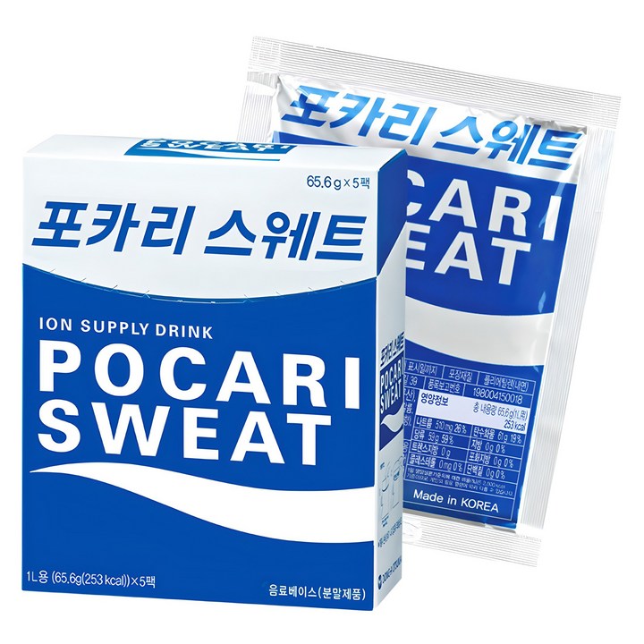 포카리스웨트 분말, 5개