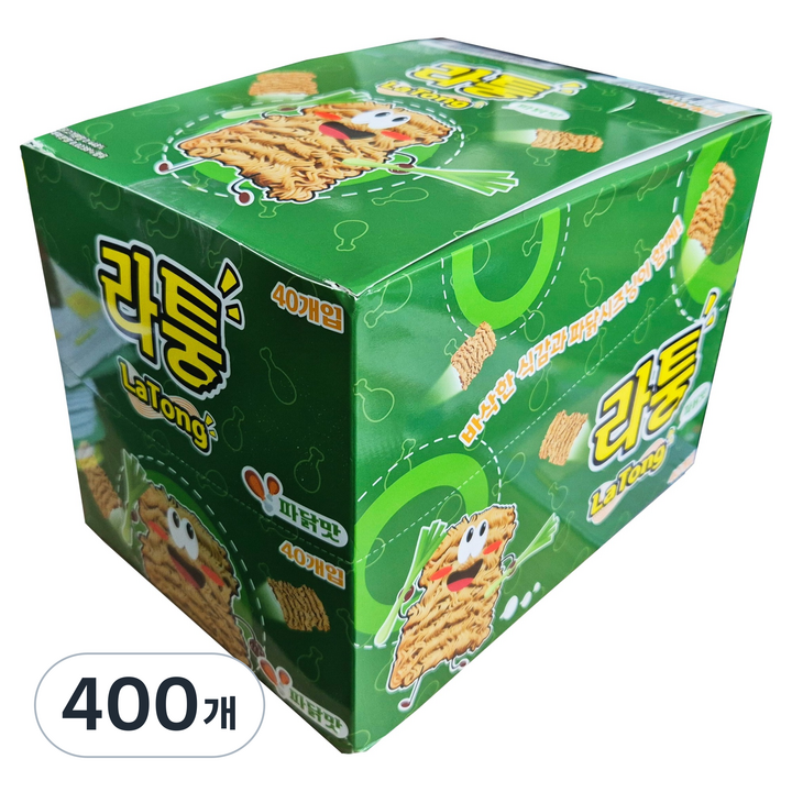 라퉁 라면 과자 파닭맛, 400개, 25g