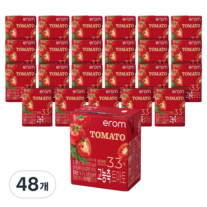 이롬 고농축 토마토, 48개, 140ml