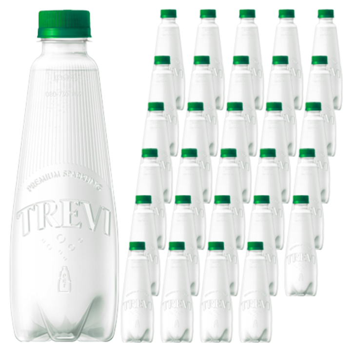 트레비 레몬 에코 탄산음료 무라벨, 350ml, 80개