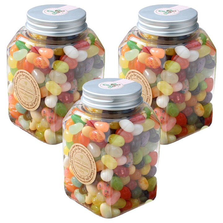젤리벨리 젤리빈 사탕세트 2호, 350g, 3개