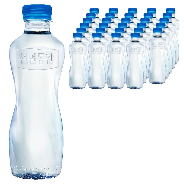 천년동안 무라벨, 350ml, 60개