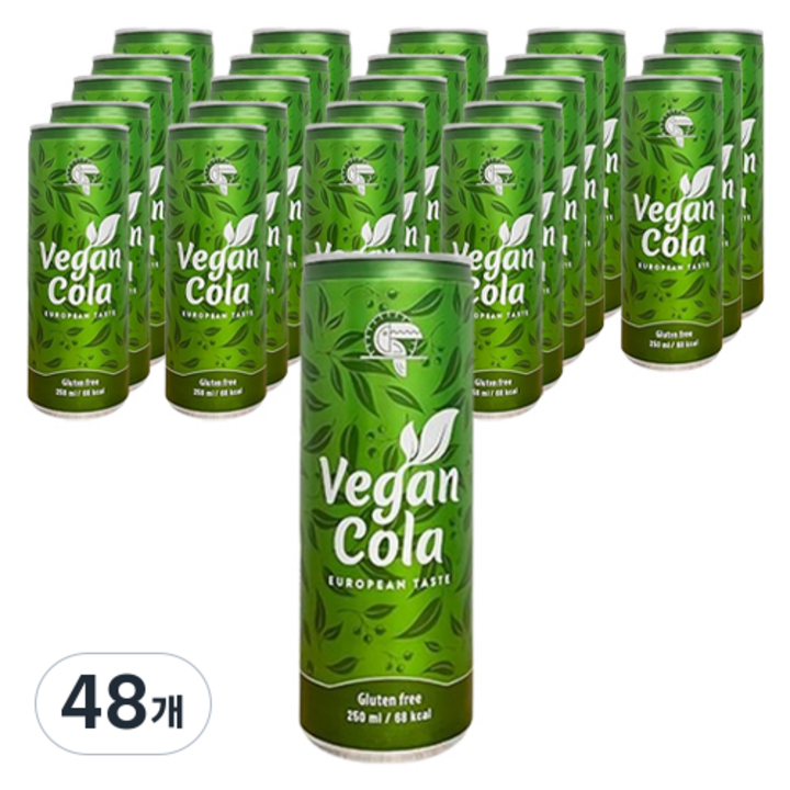 비건 콜라, 250ml, 48개