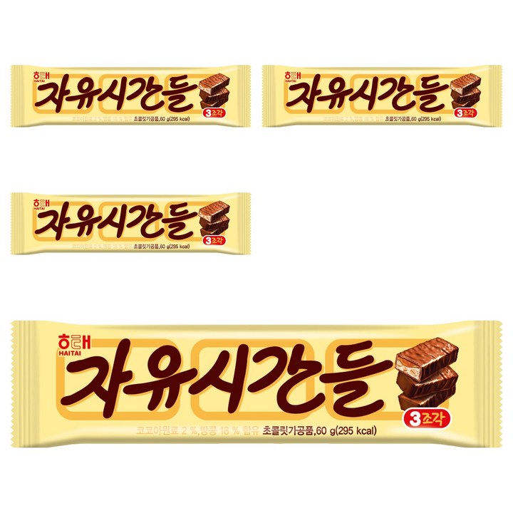 자유시간 자유시간들, 60g, 4개