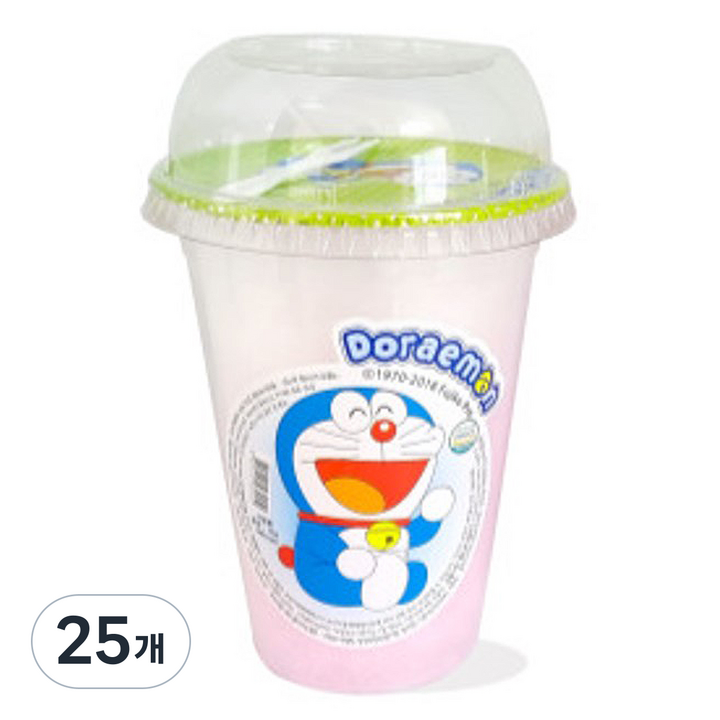 도라에몽 컵 솜사탕 랜덤발송, 12g, 25개