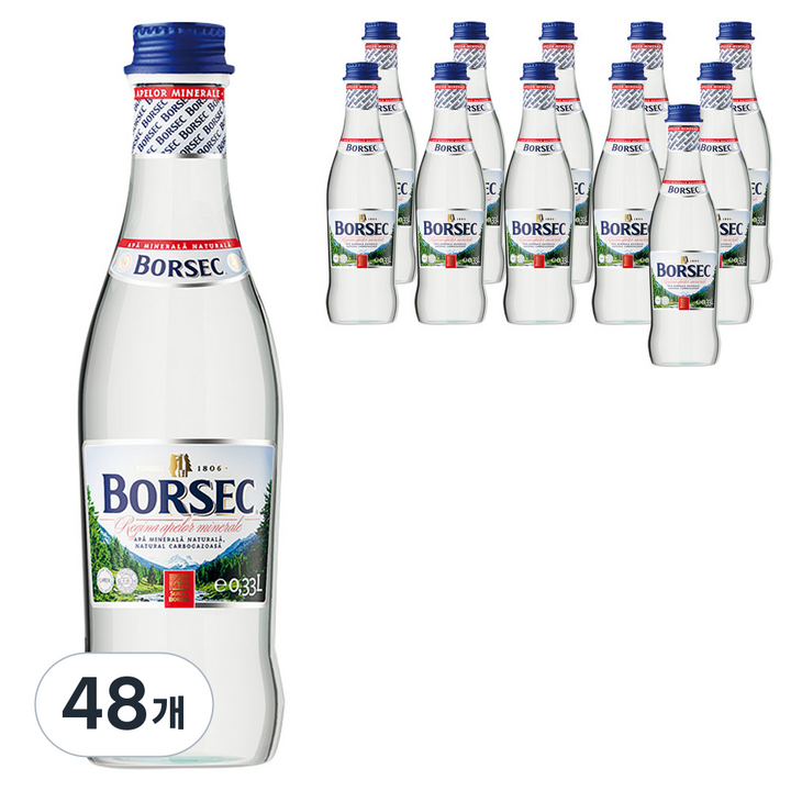 보르섹 탄산수, 330ml, 48개