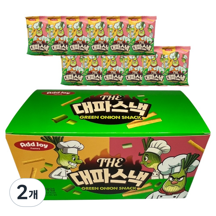 애드조이 THE 대파스낵 12p, 360g, 2개