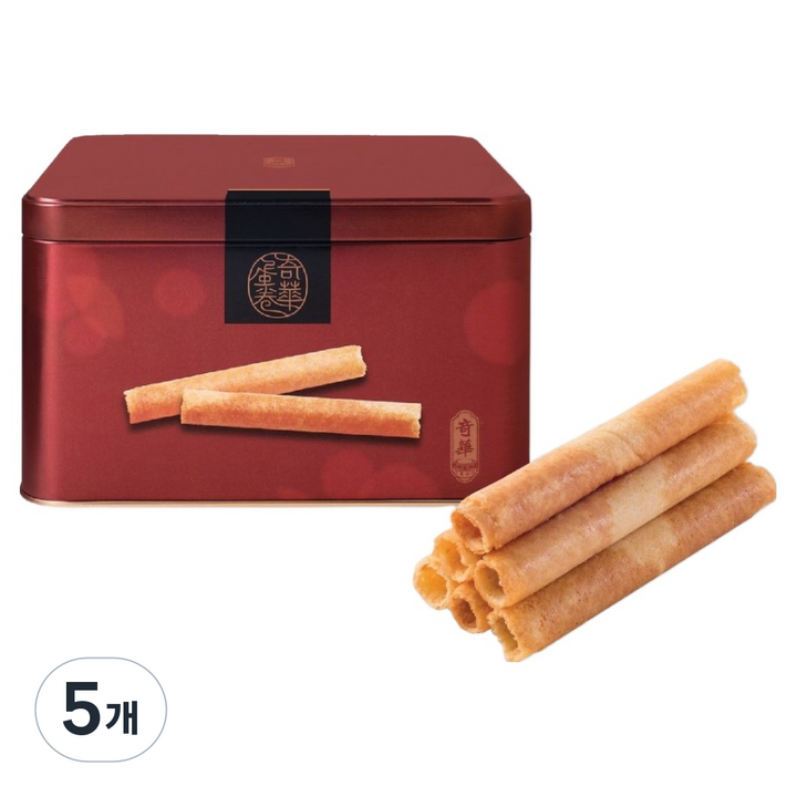 기화병가 버터 에그롤 쿠키, 400g, 5개
