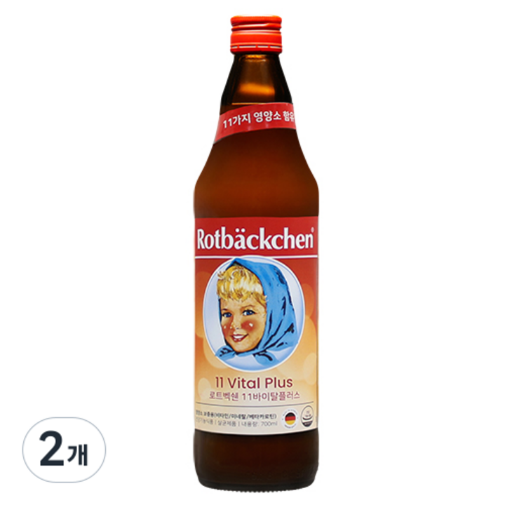 로트벡쉔 11 바이탈플러스 액상 비타민, 700ml, 2개