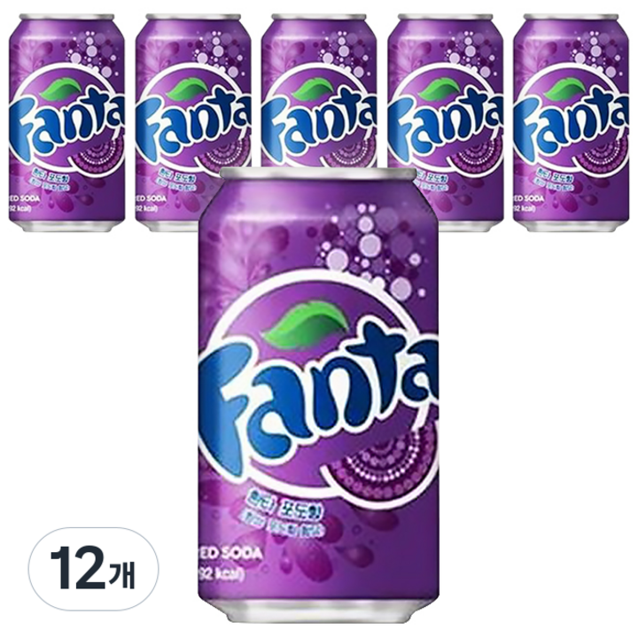 환타 포도, 355ml, 12개