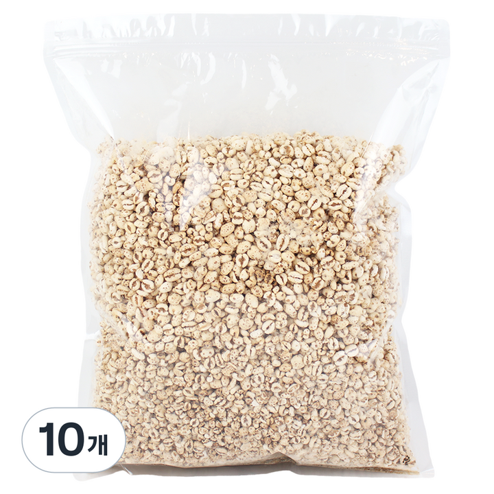우리가스토리 밀쌀튀밥 뻥튀기, 400g, 10개