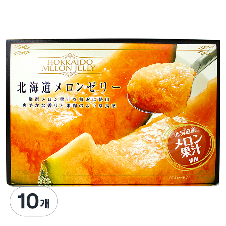 타카라제과 홋카이도 멜론젤리, 10개, 510g