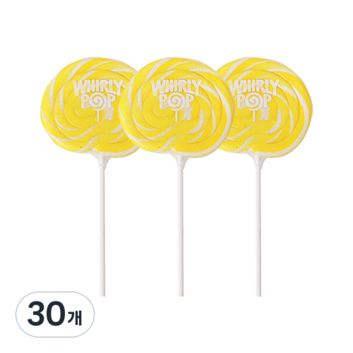 레몬향 휘리팝 막대사탕, 42g, 30개