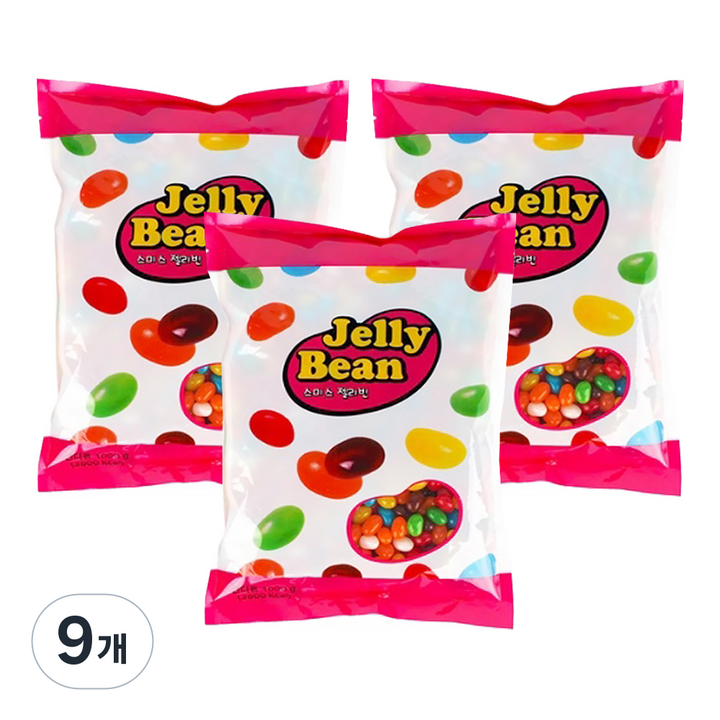 스미스 젤리빈, 1kg, 9개