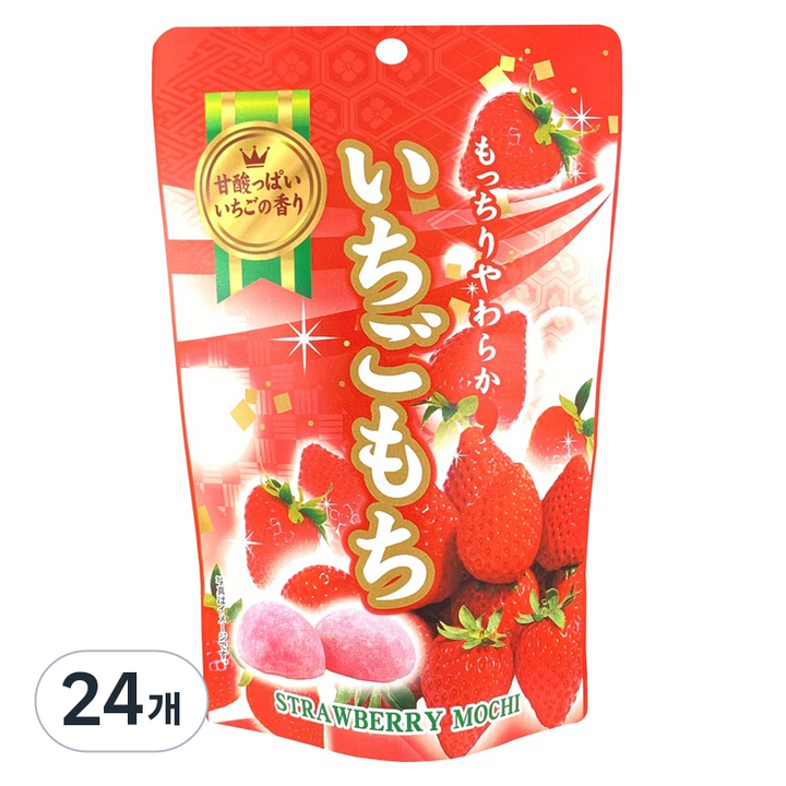 세이키 딸기 모찌, 24개, 120g