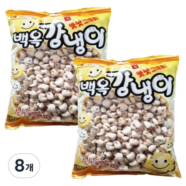 함박 백옥 강냉이, 200g, 8개