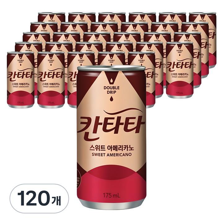 칸타타 스위트 아메리카노, 175ml, 120개