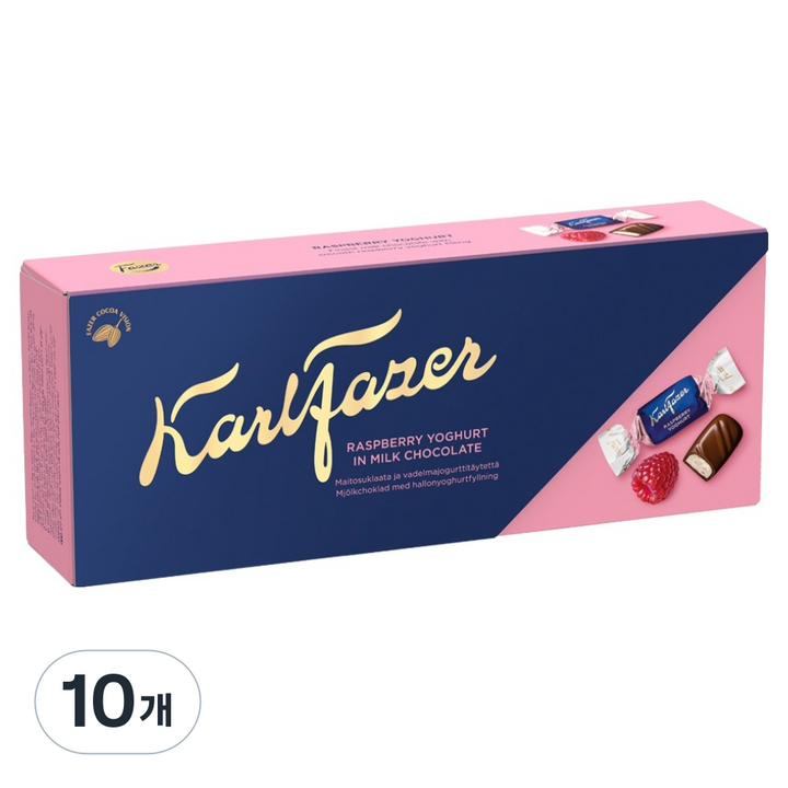칼파제르 라즈베리 초콜릿, 250g, 10개