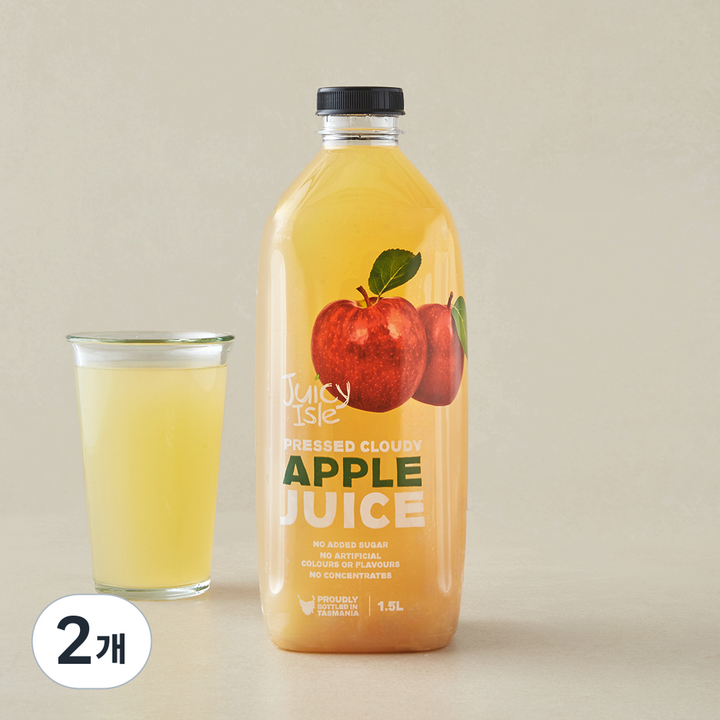 쥬씨아일 애플 주스, 2개, 1.5L