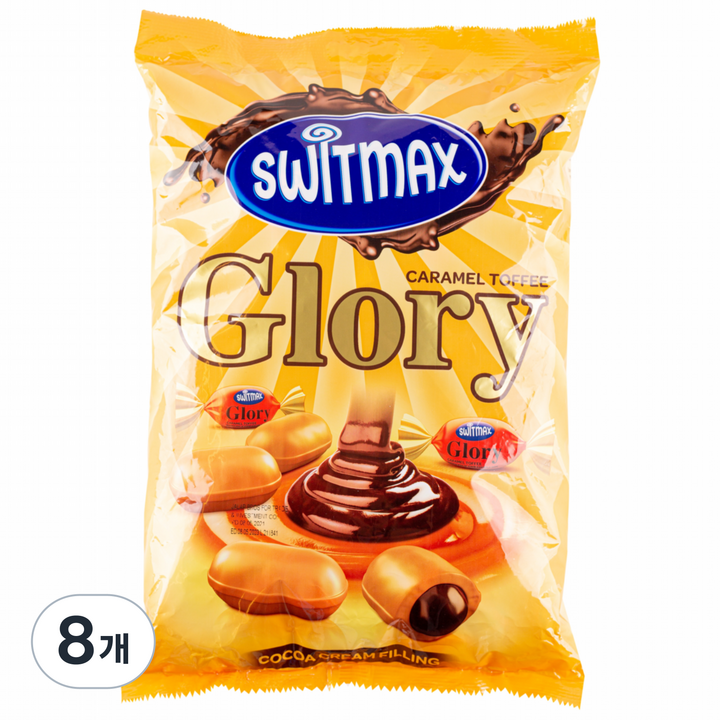 글로리 카라멜 토피 코코아크림, 8개, 1kg