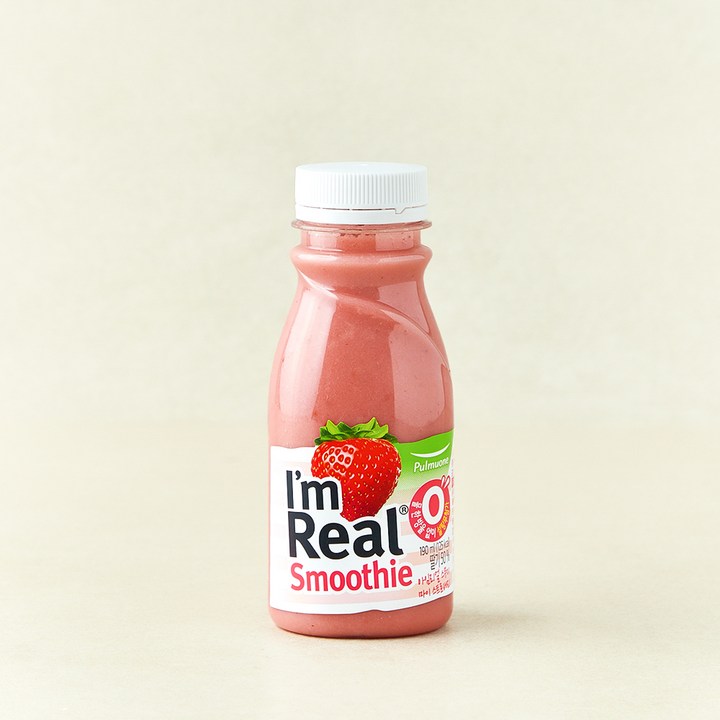아임리얼 스무디 마이 스트로베리, 190ml, 1개